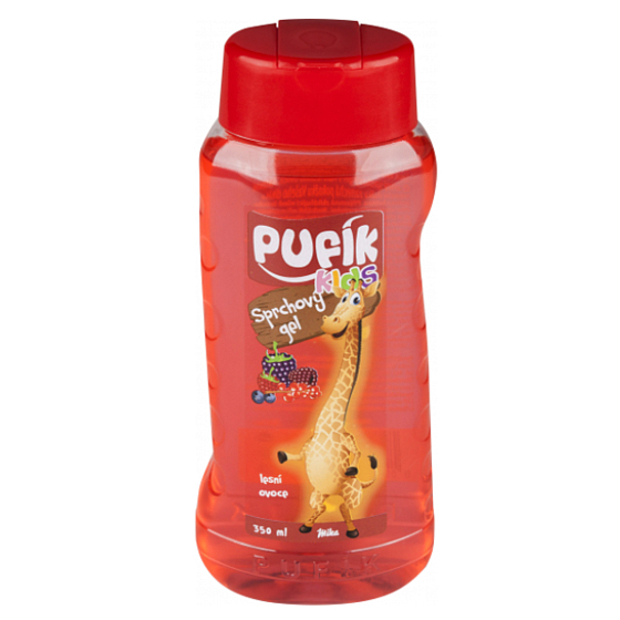 Mika Pufik Lesné ovocie sprchový gél pre deti 350 ml