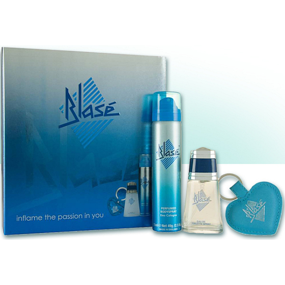 Blasi Blase toaletná voda 30 ml + deodorant sprej 75 ml + kľúčenka srdca, darčeková sada