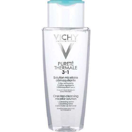 Vichy Pureté Thermale 3v1 Micelárna voda 200 ml