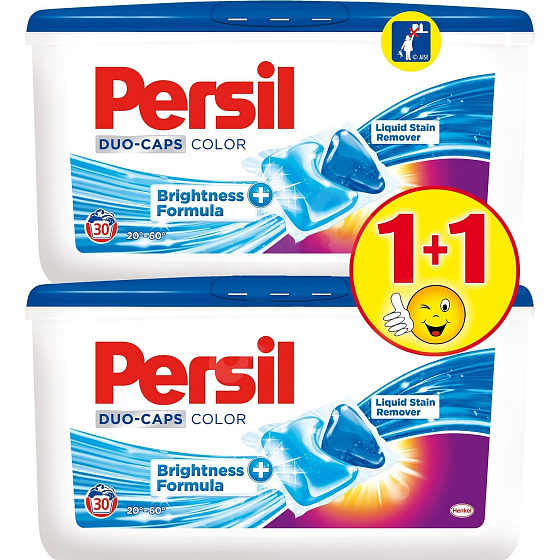 Persil Duo-Caps Color Expert gélové kapsule na farebnú bielizeň 2 x 30 dávok
