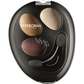 Deborah Milano Trio Hi-Tech Eyeshadow očné tiene 02 Goddess Bronze 4,2 g