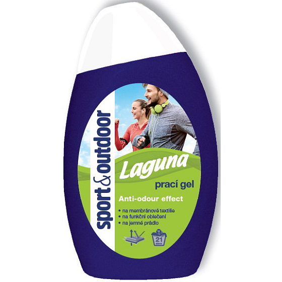 Laguna Sport & Outdoor prací gél na športové oblečenie a jeho ochranu 21 dávok 750 ml