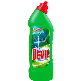 Dr. Devil Natur Fresh 3v1 Wc tekutý čistič 750 ml