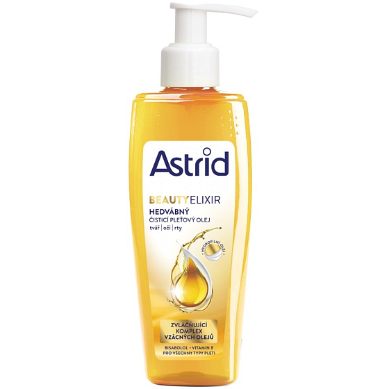 Astrid Beauty Elixir Hodvábny čistiaci pleťový olej 145 ml