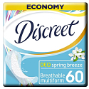 Discreet Deo Spring Breeze slipové intimné vložky pre každodenné použitie 60 kusov