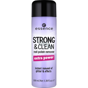 Essence Strong & Clean Nail Polish Remover odlakovač na nechty 02 100 ml