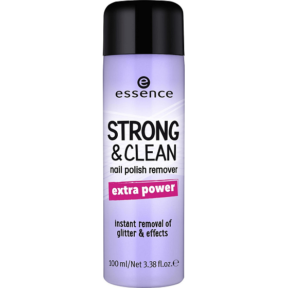 Essence Strong & Clean Nail Polish Remover odlakovač na nechty 02 100 ml