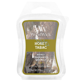 Woodwick Honey Tabac - Medový tabak Artisan vonný vosk do aromalampy 22.7 g