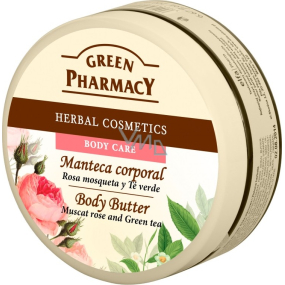 Green Pharmacy Muškátová ruže a Zelený čaj telové maslo 200 ml