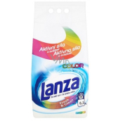 Lanza Fresh & Clean Color prací prášok na farebnú bielizeň zachováva intenzitu farieb, s príjemnou vôňou 90 dávok 6,3 kg