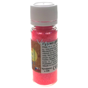 Art e Miss Posýpacie glitr pre dekoratívne použitie fosforové ružová 14 ml