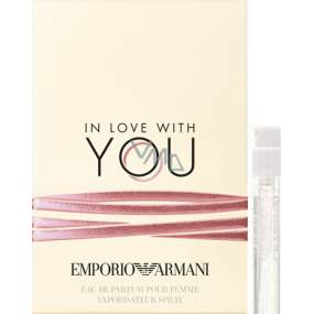 Giorgio Armani Emporio In Love with You toaletná voda pre ženy 1,2 ml s rozprašovačom, vialka