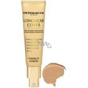 Dermacol Longwear Cover dlhotrvajúci krycí make-up 04 Sand 30 ml