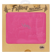 Albi Fitness uterák Mamička ružový 90 x 50 cm