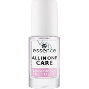 Essence All in One Care Base & Top Coat krycie a podkladový lak na nechty 8 ml