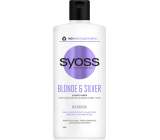 Syoss Blonde & Silver kondicionér na melír, blond a šedivé vlasy 440 ml