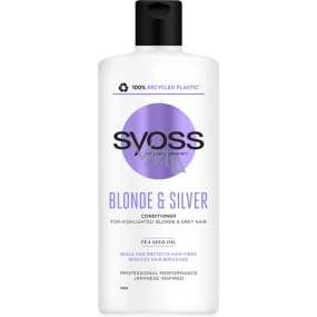 Syoss Blonde & Silver kondicionér na melír, blond a šedivé vlasy 440 ml