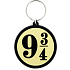 Epee Merch Harry Potter - 9 3/4 Kľúčenka gumová 4,5 x 6 cm