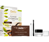 Delia Cosmetics Eyebrow Expert Henna powder farba na obočie 4.0 hnedá 4 g