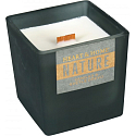 Heart & Home Nature Sviečka s vôňou vanilky a svetlého dreva, veľká sklenená, doba horenia až 40 hodín 210 g