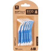 Soft Dent Eco medzizubná kefka zahnutá M 0,6 mm 10 kusov