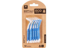 Soft Dent Eco medzizubná kefka zahnutá M 0,6 mm 10 kusov
