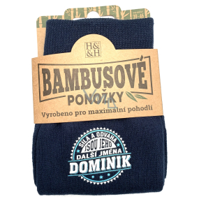 Albi Bambusové ponožky Dominik, veľkosť 39 - 46