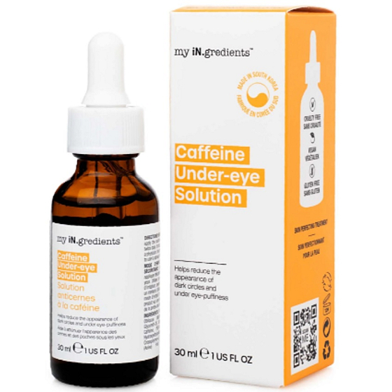 MasqueBar Kofeínové tonikum pod oči na opuchnuté oči 30 ml