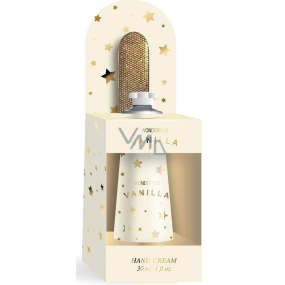Idc Institute Vanilkový krém na ruky 30 ml + pilník na nechty, kozmetická sada pre ženy