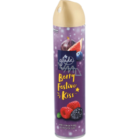 Glade Berry Festive Kiss s vůní lesních plodů a fíku osvěžovač vzduchu ve spreji 300 ml