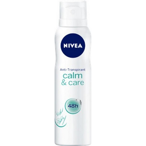 Nivea Calm & Care antiperspirant dezodorant sprej pre ženy 150 ml