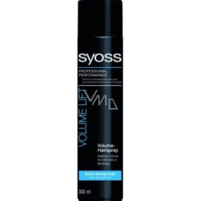Syoss Volume Lift maximálny objem Extrasilný fixácia lak na vlasy 300 ml