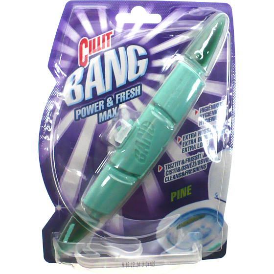 Cillit Bang Power & Fresh Max Pine Wc blok bez mriežky 43 g