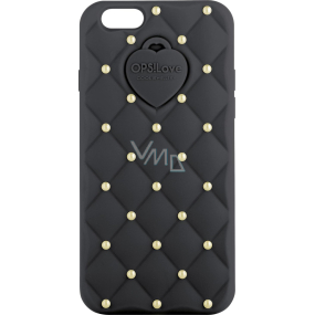 Ops! Objects Matelassé Crystal Cover iPhone 5 kryt na mobil OPSCOVI5-21 čierna