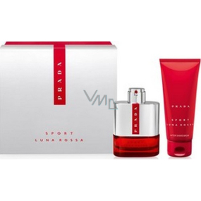 Prada Luna Rossa Sport toaletná voda 100 ml + sprchový gél 100 ml, darčeková sada