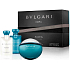 Bvlgari Aqva pour Homme toaletná voda pre mužov 50 ml + balzam po holení 40 ml + sprchový gél na telo a vlasy 40 ml, darčeková sada