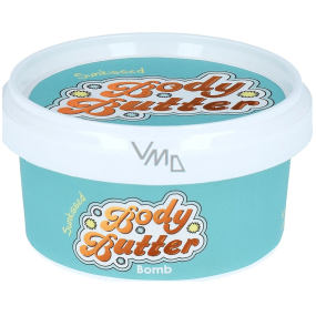 Bomb Cosmetics Sunkissed Shimmering Slnečno Prírodné trblietavé telové maslo ručne vyrobené 210 ml