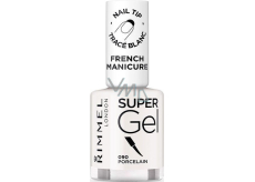 Rimmel London Super Gél French Manicure lak na nechty 090 Porcelain 12 ml