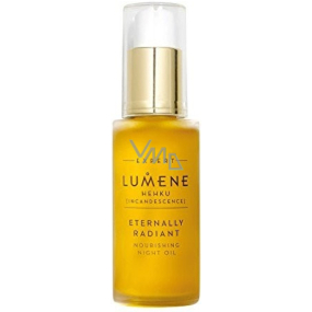 Lumene Eternally Radiant Nourishing Night Oil Incandescence Intenzívne rozjasňujúci nočný olej proti vráskam 30 ml