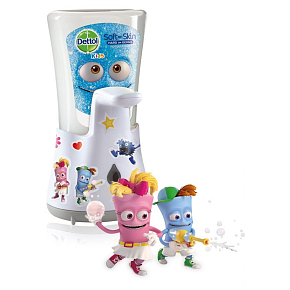 Dettol Kids Dobrodruh bezdotykový dávkovač mydla a náplň, 250 ml