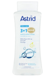Astrid Fresh Skin 3v1 Micelárna voda odstraňuje make-up, čistí, osviežuje na tvár, oči a pery pre normálnu až zmiešanú pleť 400 ml