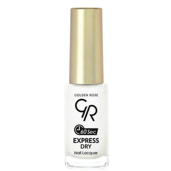 Golden Rose Express Dry 60 sec rýchloschnúci lak na nechty 02, 7 ml