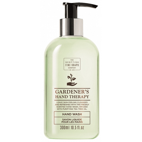 Scottish Fine Soaps Gardeners Therapy - Záhradnícka terapia tekuté mydlo dávkovač 300 ml