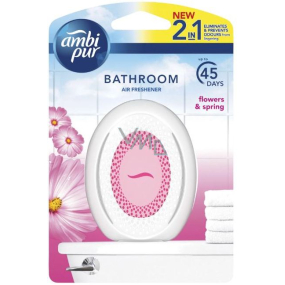 Ambi Pur Bathroom Flowers & Spring gélový osviežovač vzduchu do kúpeľne 7,5 ml