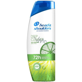 Head & Shoulders Deep Cleanse Oil Control with Citrus šampón na vlasy proti lupinám 300 ml