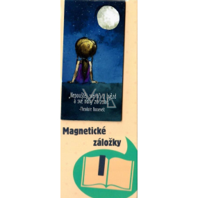 Albi Magnetická záložka do knihy Pozerá sa na hviezdy 8,7 x 4,4 cm