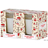 Emocio Christmas Glory - Sviečka s vôňou Cookie and Cream 52 x 65 mm 2 kusy v krabici