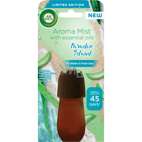 Air Wick Aroma Mist Voda z Fidži a čerstvé aloe náhradná náplň do aróma difuzéra 20 ml