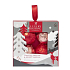 Grace Cole Christmas Candy & Vanilla Sparkling Bath Balls 4 x 50 g, kozmetická sada pre ženy