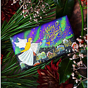 Anglické mydlo Angel - Blueberry, Vanilla & Moses Christmas prírodné parfumované toaletné mydlo s bambuckým maslom 190 g